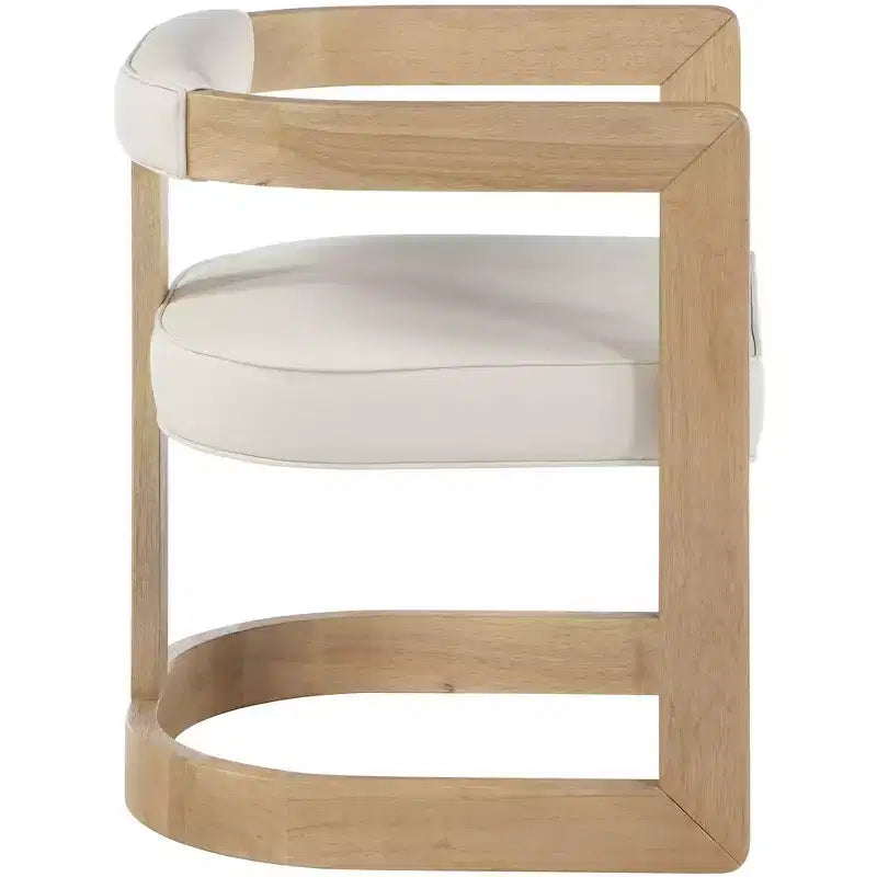Vegan Leather Dining Chair