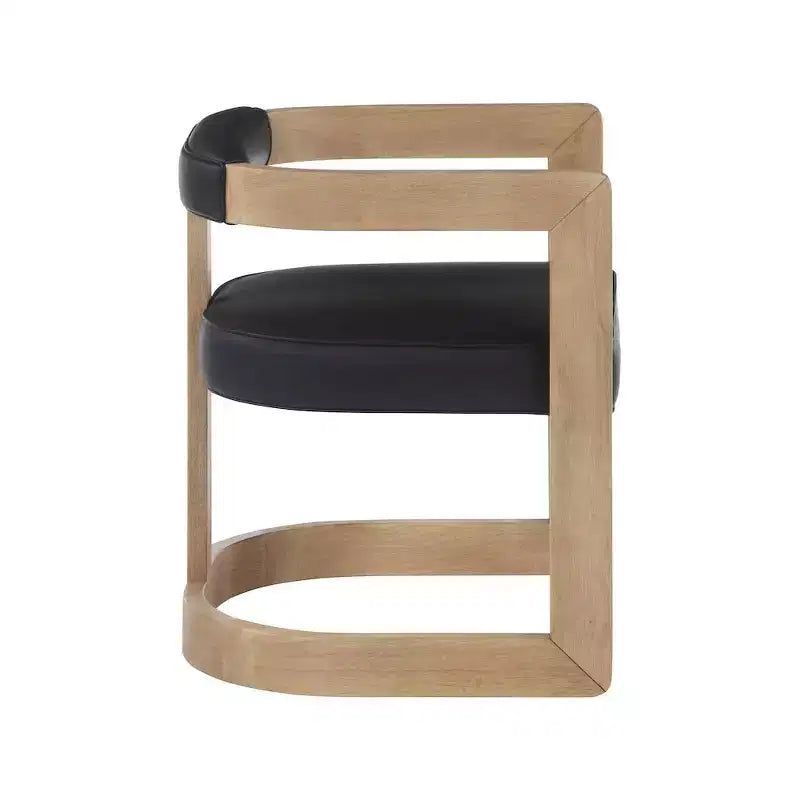 Vegan Leather Dining Chair