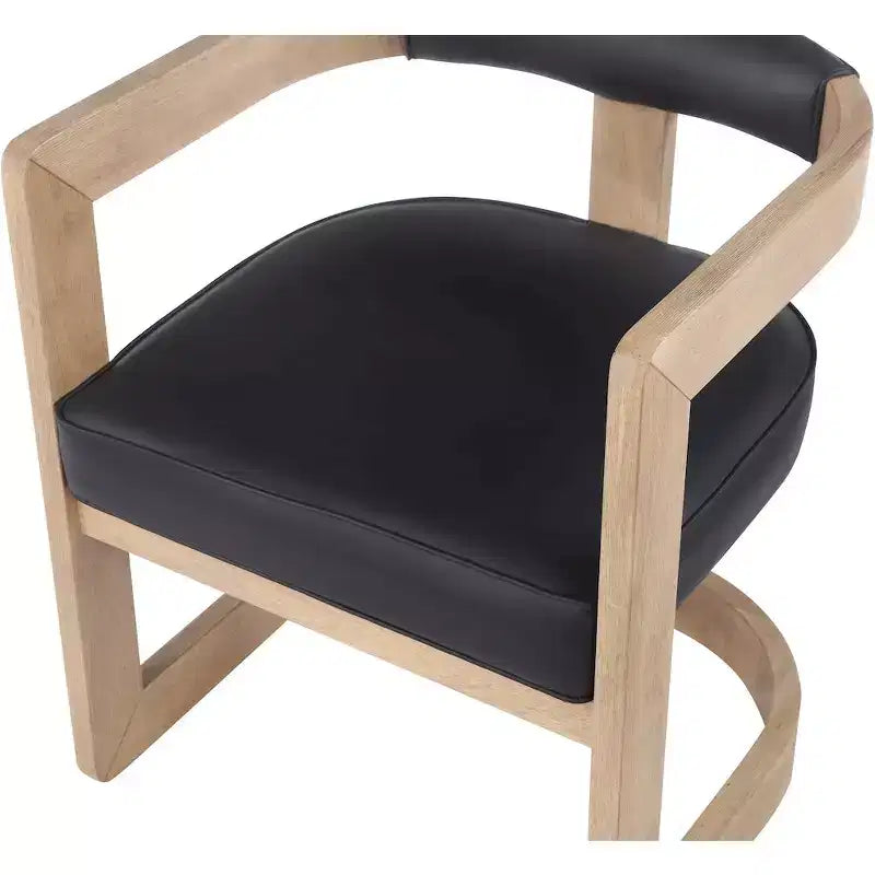 Vegan Leather Dining Chair