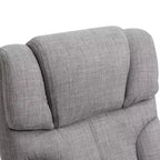 Extra Wide Comfy Chair with Adjustable Height, Ergonomic Office Chair with Padding Armrest, Criss Cross Chair for Home, Office