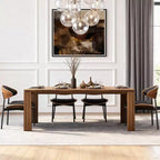 70.86 Inch Wooden Dining Table for 6 - 8 People