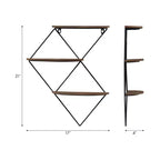 Modern Resin Planter Pots with Wood Legs - Decorative Indoor & Outdoor Plant Containers for Home & Garden Decor - 12 & 10, Gray