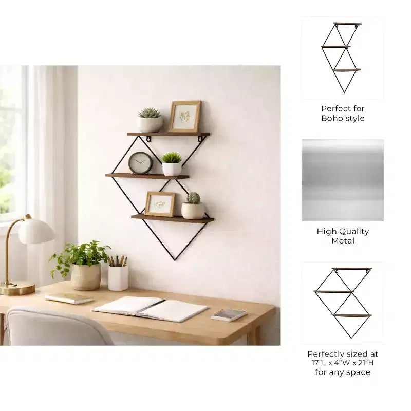 Modern Resin Planter Pots with Wood Legs - Decorative Indoor & Outdoor Plant Containers for Home & Garden Decor - 12 & 10, Gray