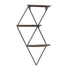 Modern Resin Planter Pots with Wood Legs - Decorative Indoor & Outdoor Plant Containers for Home & Garden Decor - 12 & 10, Gray