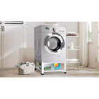 Laundry Pedestal with Storage Shelf for Washer, Heavy Duty Steel Universal Washing Machine Raiser,Washing Machine Base Stand 800lbs Capacity