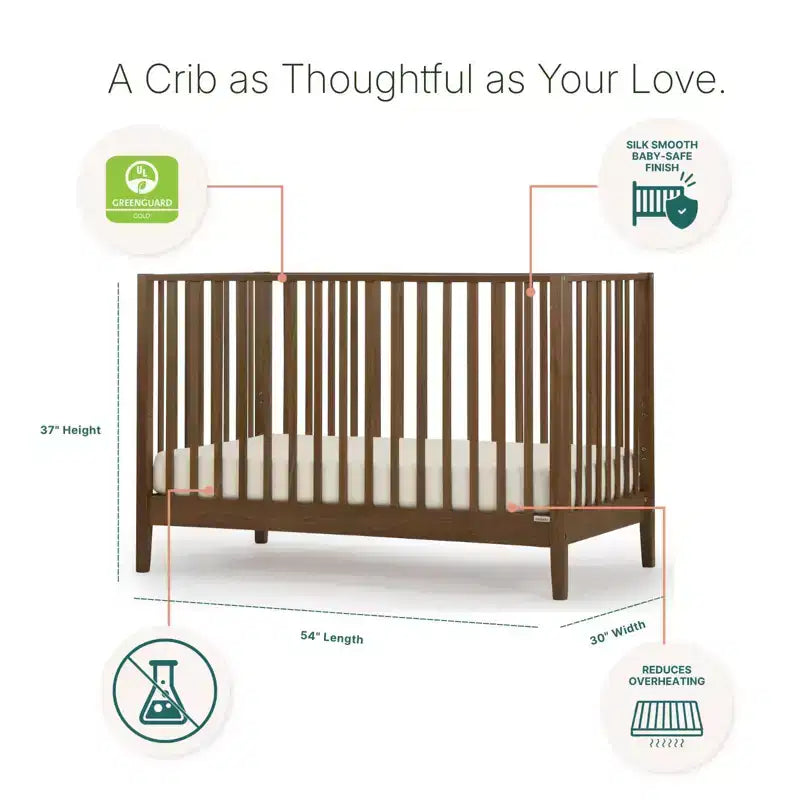3-in-1 Convertible Crib