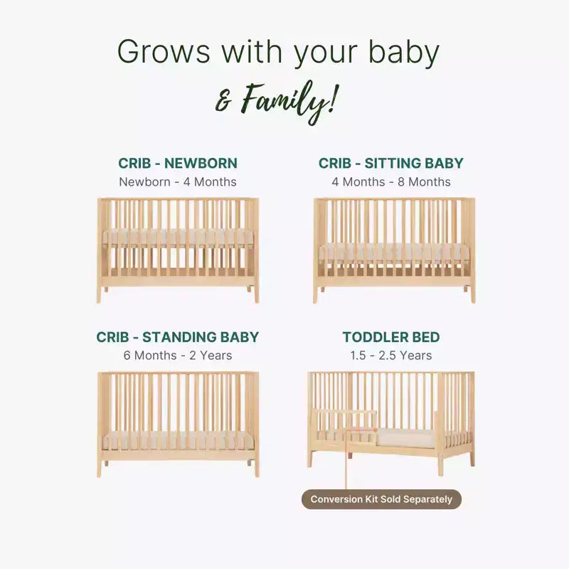 3-in-1 Convertible Crib