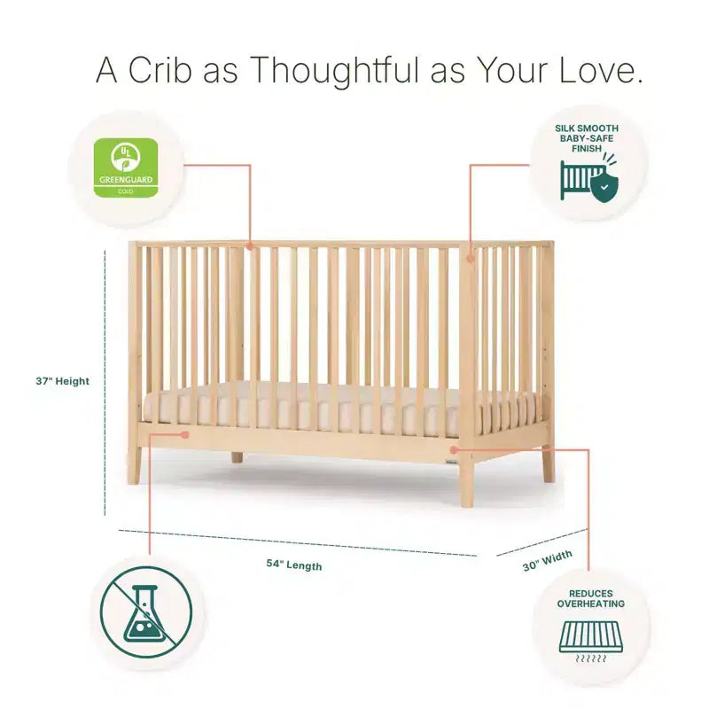 3-in-1 Convertible Crib