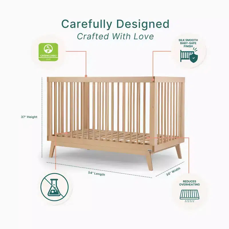 3-in-1 Convertible Crib