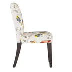 Hendrix Dining Chair with Bird Print