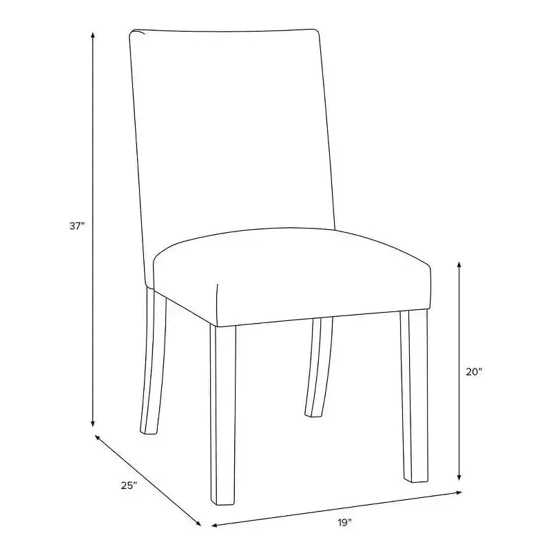 Hendrix Dining Chair with Bird Print