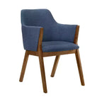 Fabric Wood Dining Chairs