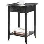 American Heritage End Table with Drawer Shelf