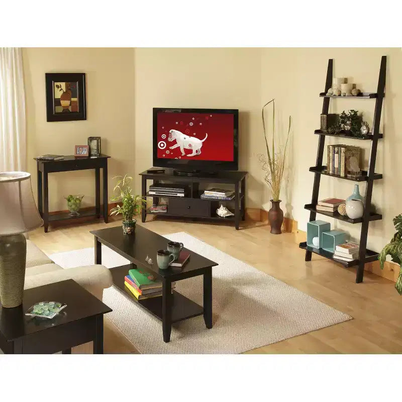 American Heritage End Table with Drawer Shelf