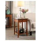 American Heritage End Table with Drawer Shelf