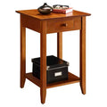 American Heritage End Table with Drawer Shelf